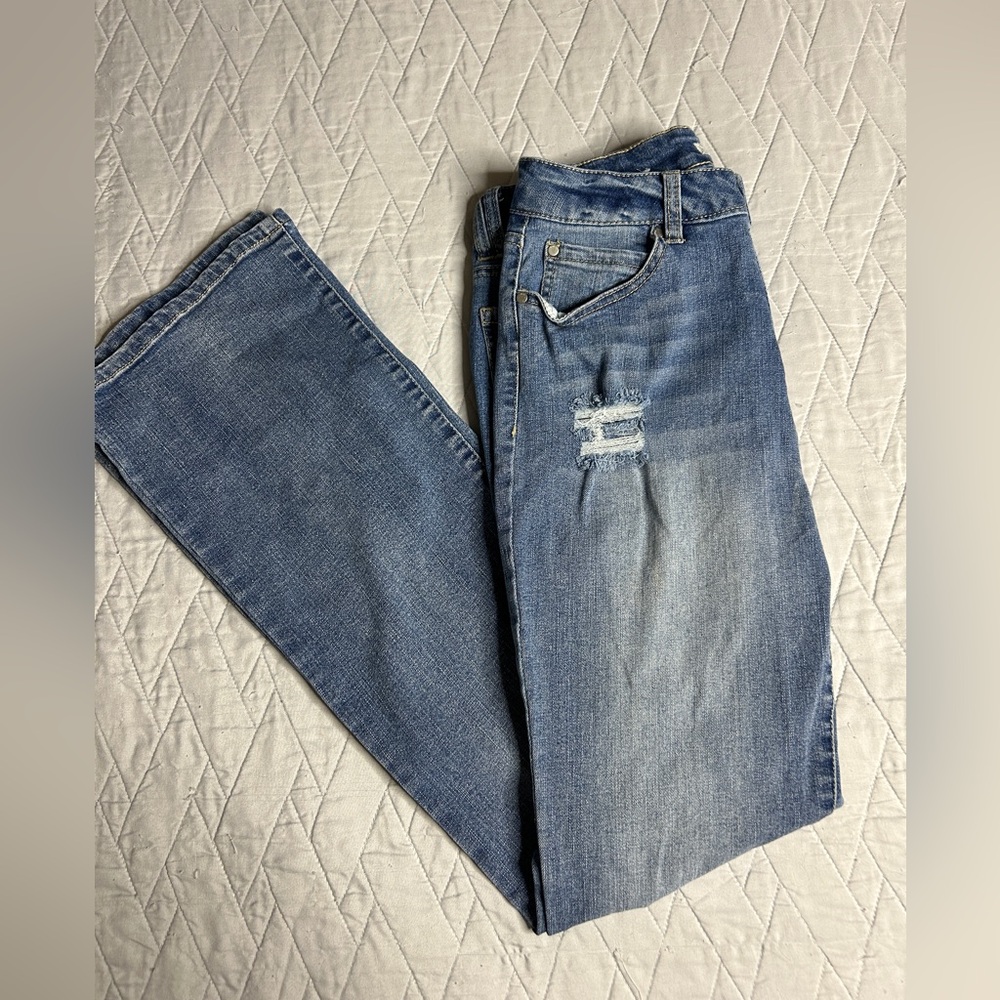 Blue Spice High Waist Recycled Jeans